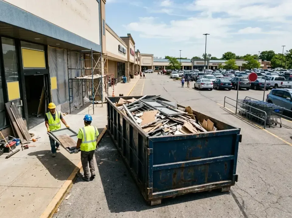 retail-store-renovation-debris-003 — frequently asked questions, Roll-off Dumpster Rentals in Hollister, MO